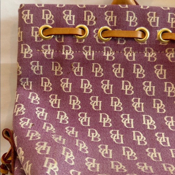 Dooney & Bourke Lavender Monogram Tote - Picture 4 of 5